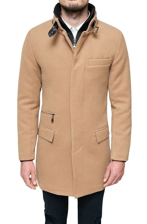 cappotto invernale beige e bianco uomo|cappotti uomo.